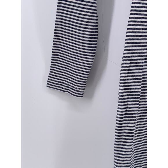 URBAN OUTFITTERS Women's Blue-White Striped Straight-Neck Bodycon Dress SZ XS - Picture 7 of 12